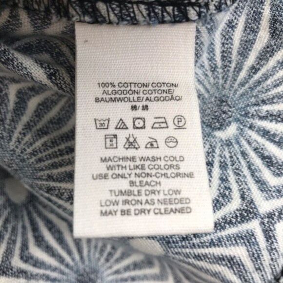 Free People So Much Sun Pleated Skater A Line Mini Graphic Print Pocket Skirt XS - Picture 7 of 8